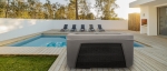  Гідромасажний СПА басейн Feeling, PUR spas, 216х182х87 см, 4 місця(1 з них лежаче), 1000 л