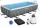 Каркасний басейн Bestway 56466  (549х274х122 см) з пісочним фільтром, драбиною та тентом