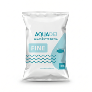 Пісок скляний AquaDei 0.5-1.0мм 10 кг