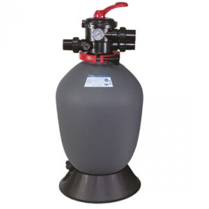 Фільтр Emaux T500 Volumetric (10м3/год, 500мм, 95кг, верх) 1.5" valve. 4 бар