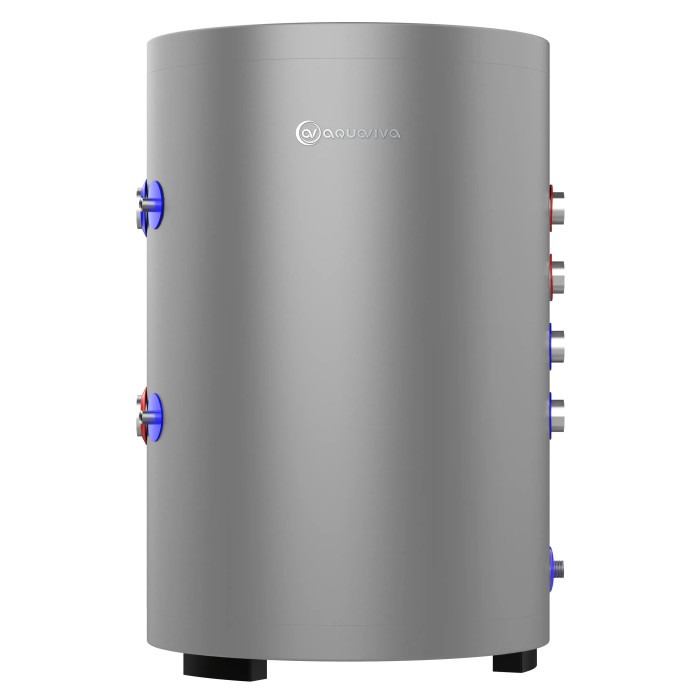 Буферна ємність для теплових насосів для дому Aquaviva (AISI 304, 100 л, G1 1/2)