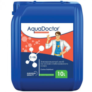 Гіпохлорит натрію AquaDoctor C-15L 20 л (Рідкий Хлор)
